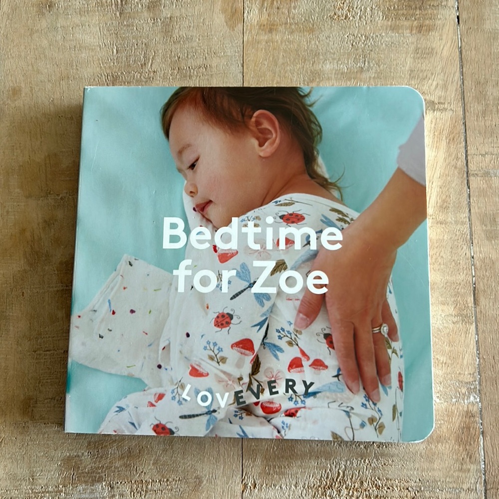 Loveevery bedtime for Zoe hardback book